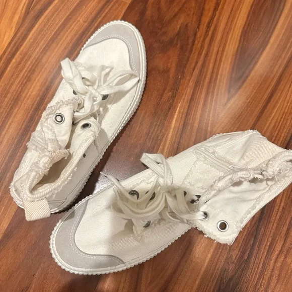 Blowfish white zip sneakers - Picture 3 of 4